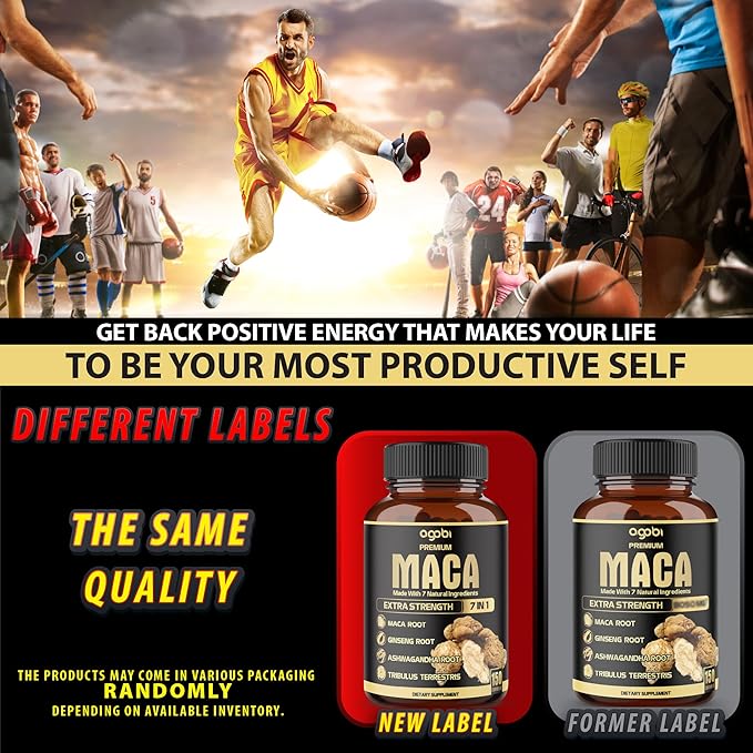 7in1 Premium Maca Root Capsules 150 Counts 5 Months