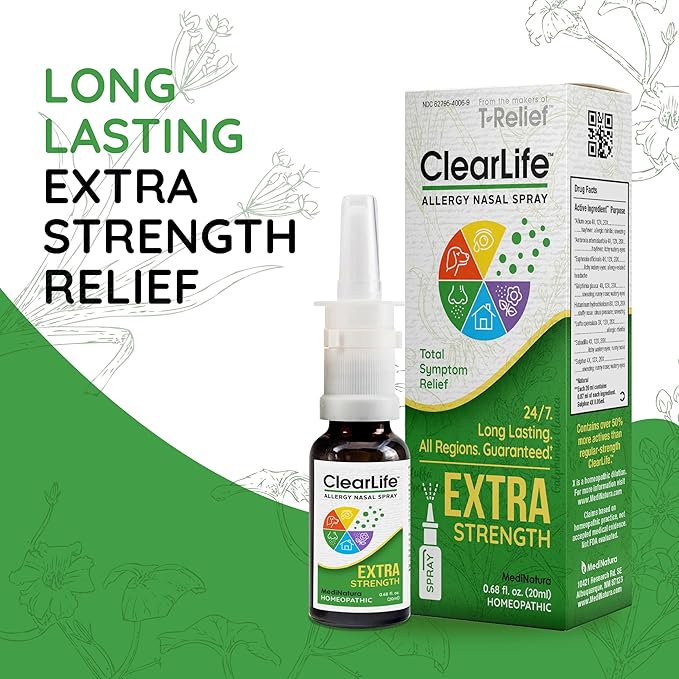 ClearLife Allergy Relief Nasal Spray 0.68 Ounce