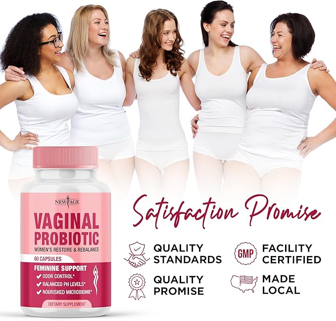 NEW AGE Vaginal Probiotics for Women 180 Capsules