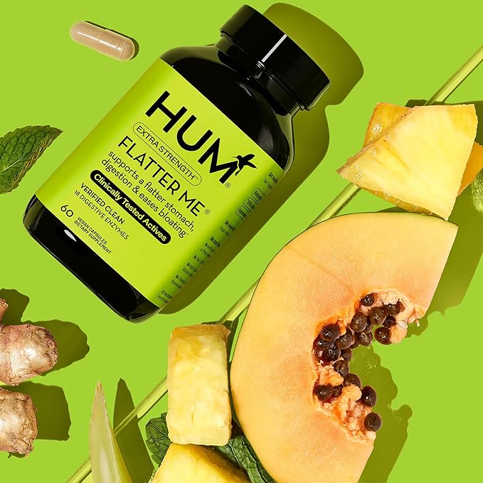HUM Flatter Me Supplement for Daily Bloating 18 Full