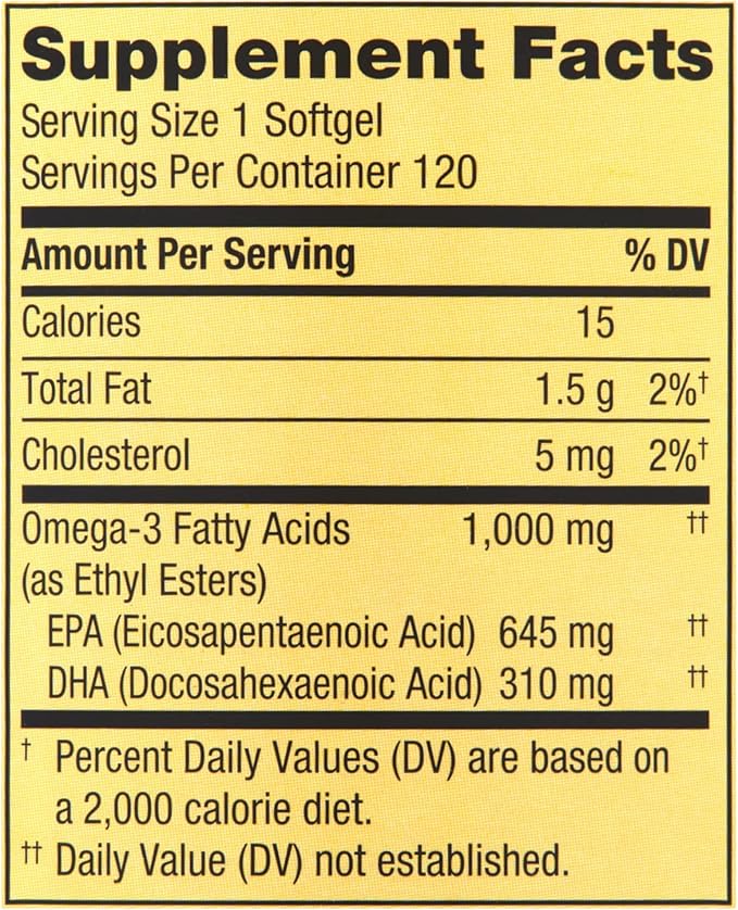 Lual's 45 Diabetes Decoded Bundle Omega-3 Fish Omega-3 Fish Omega-3 Fatty 3 Supplements |Omega-3 Spring 1000mg Fish 120 Soft