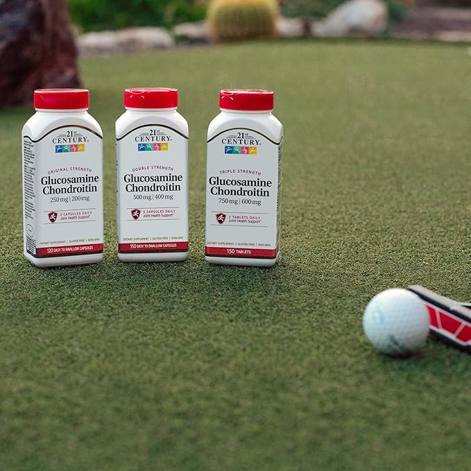 21st Century Glucosamine 250 mg and 200 mg 120 Count