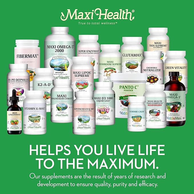 Maxi Health Teen Supreme HIS Vitamins (120) - 12 17 17 -