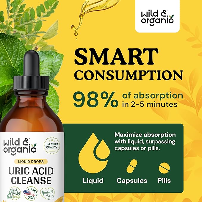 Uric Acid Cleanse Liquid Supplement 4 fl