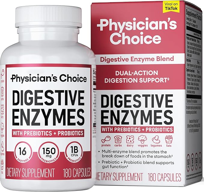 Physician's CHOICE Digestive Enzymes 180 CT