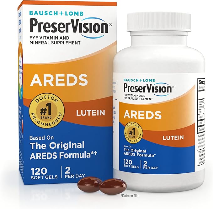 PreserVision AREDS Eye Vitamin & Mineral 120 Count