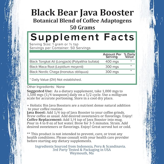 Organic Mushroom Coffee Java Booster