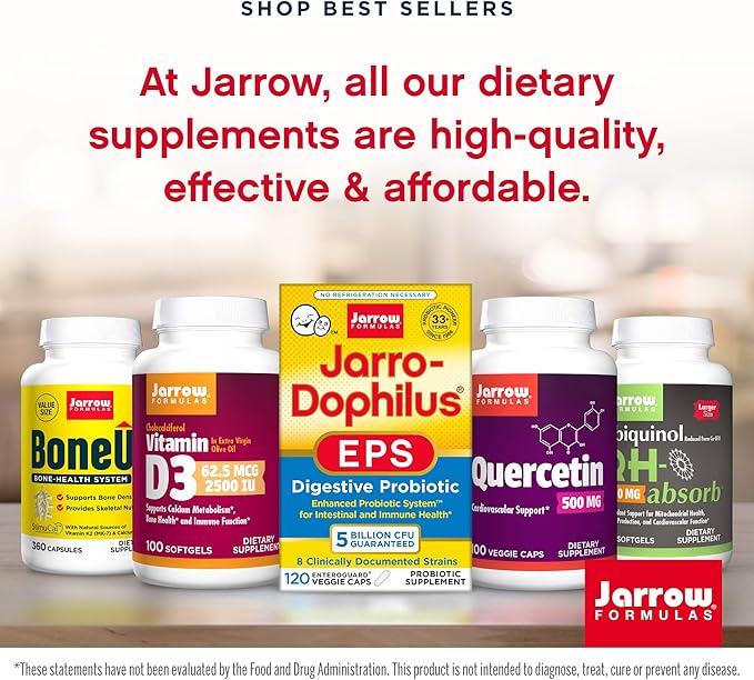 Jarrow Formulas Glucosamine + Chondroitin + MSM 240 Capsules, 2 - 120 Total