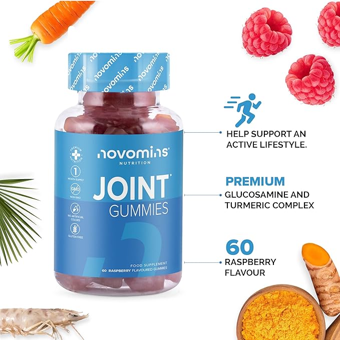 Novomins Joint Gummies – Glucosamine Chondroitin