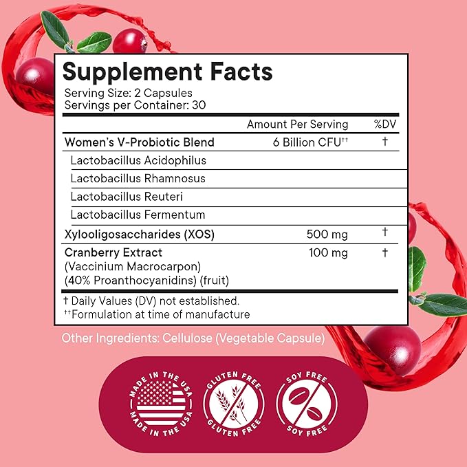 NEW AGE Vaginal Probiotics for Women 180 Capsules