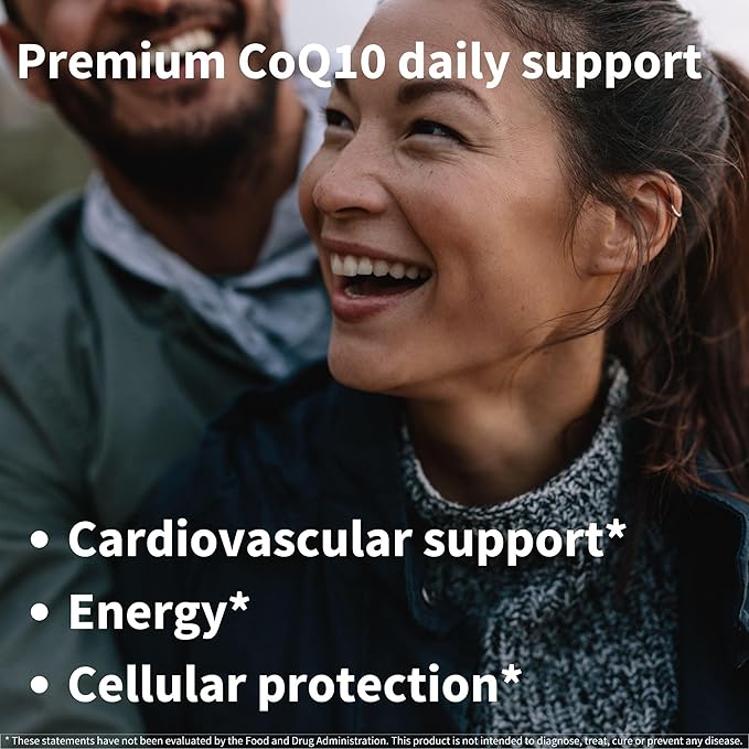 Advanced CoQ10, 5X Bioavailability 200mg D-Limonene 100mg Formula 120 Servings, 1-a-Day, by