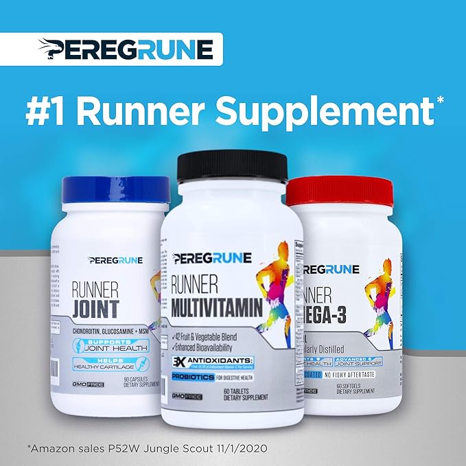 Runner Omega 3 Fish Oil – 1000 mg, 1 Month