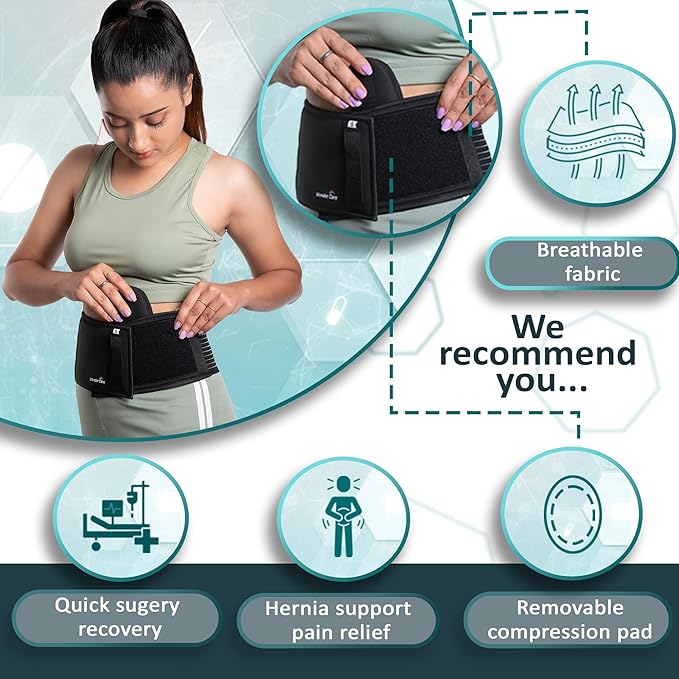 Wonder Care- Umbilical Hernia Support Belt 40"-46")