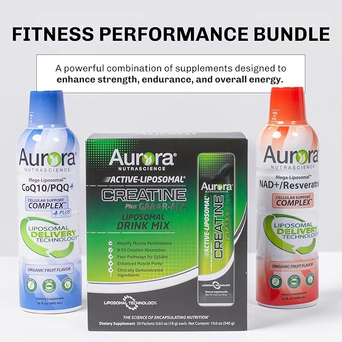 Aurora Nutrascience, Mega-Liposomal CoQ10/PQQ+ Vitamin C, Gluten Free, Non-GMO, Sugar Free, Organic Fruit Flavor, 16 fl oz (480 mL)
