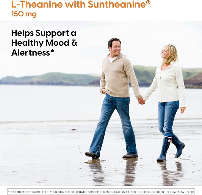 Doctor's Best L-Theanine Contains Suntheanine, Helps 150 mg (DRB-00197), 90 90 Count