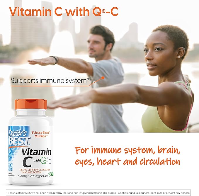 Doctor's Best Best Vitamin C 500mg, 120 Count