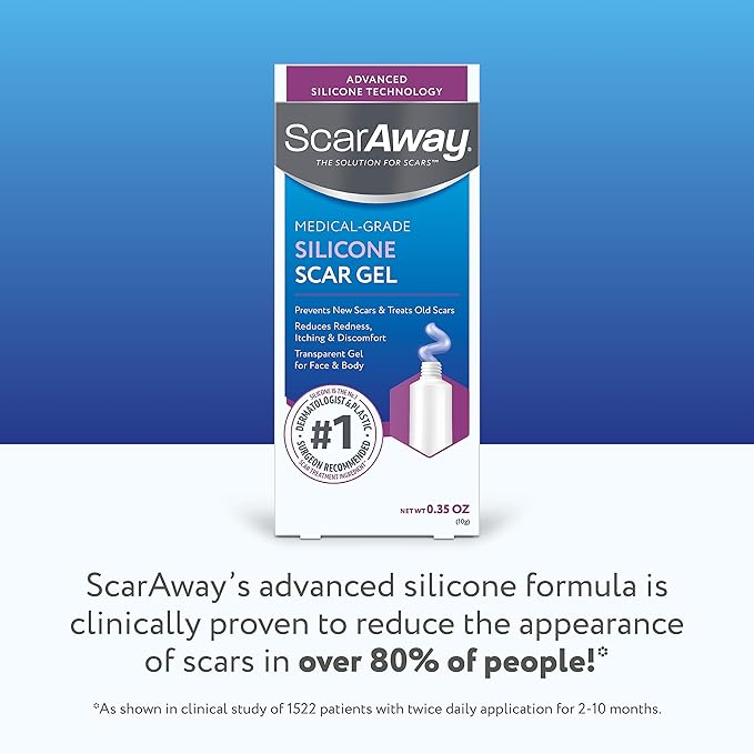 ScarAway Silicone Scar Gel, Helps Improve 10g (0.35 (0.35 Oz)