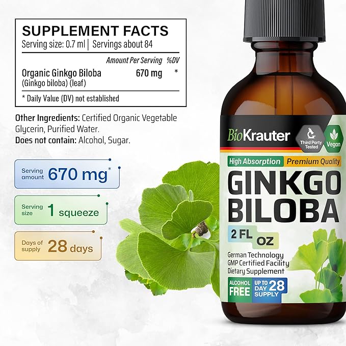 Ginkgo Biloba Extract 2 Fl