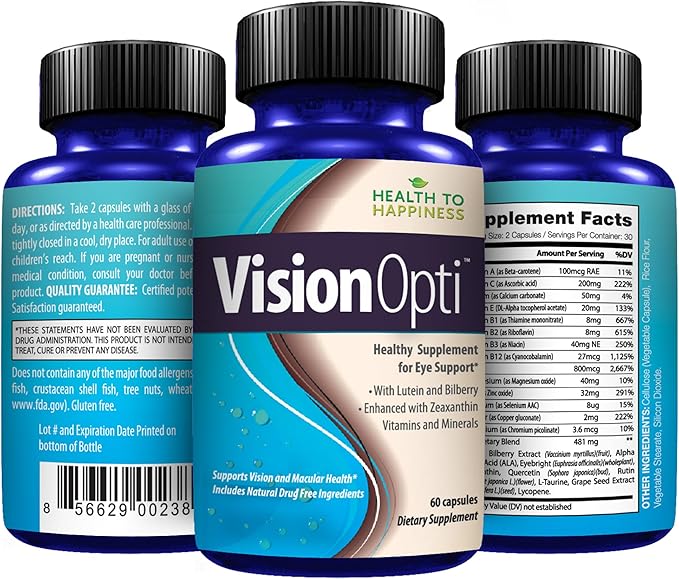 Vision Opti - Eye Health Supplement 60 Capsules