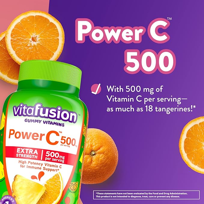Vitafusion Extra Strength Power C Gummy (1) Vitamins, 92 Count 2)
