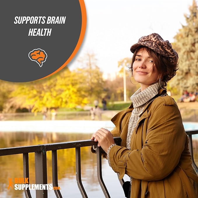 BulkSupplements.com DMAE Bitartrate Capsules - Dimethylaminoethanol, DMAE 350mg, DMAE Supplement, DMAE Capsules - for Brain Health & Focus, Gluten Free, 1 Capsule per Serving, 365 Capsules