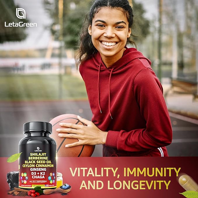 Pure Himalayan Shilajit Capsules All-in-1 Fulvic 2) -