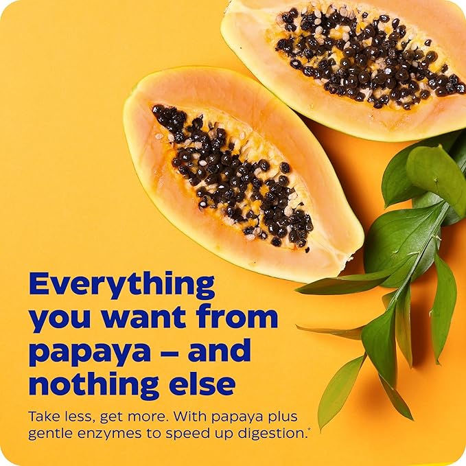 Enzymedica Papaya Complete, Daily Digestive Enzymes 240 Chewable