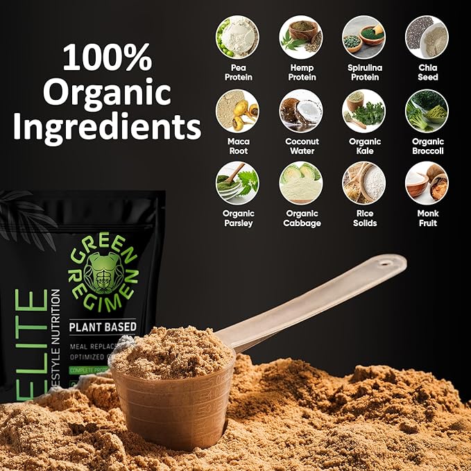 Elite Plant-Based Protein Powder 25g Complete 1 Month