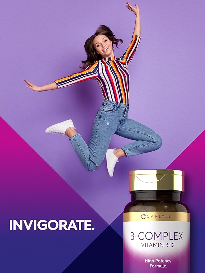 Carlyle B-Complex Vitamin with B12 300 Tablets