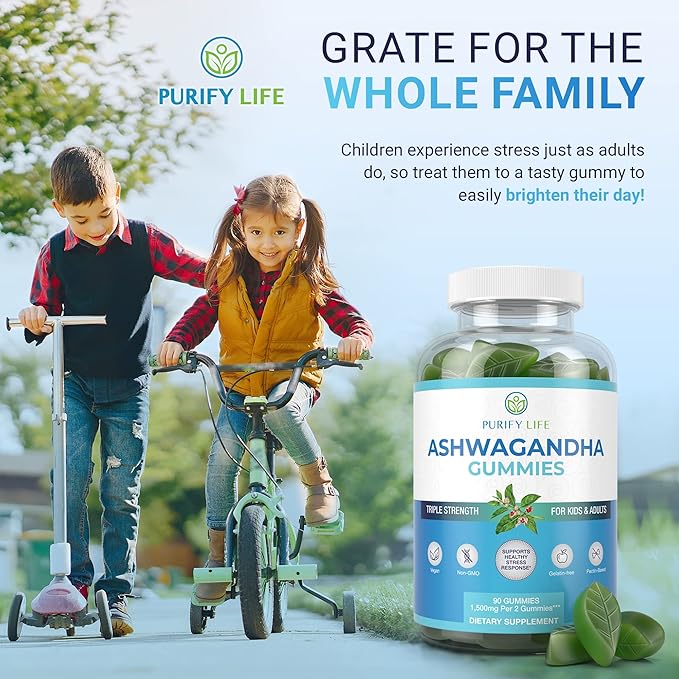 Ashwagandha Gummies (Max Strength 750mg/Gummy) (90ct (90ct - 3 Month