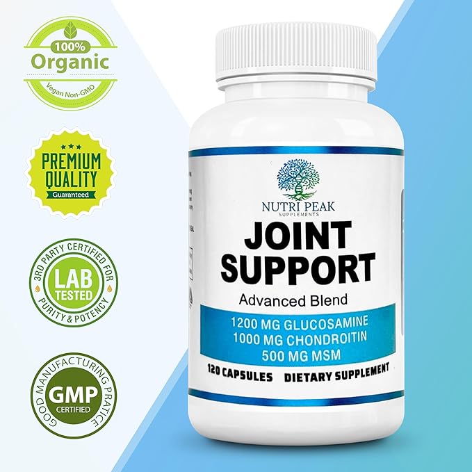 Advanced Joint Support Supplement 120 Capsules, 40 Servings