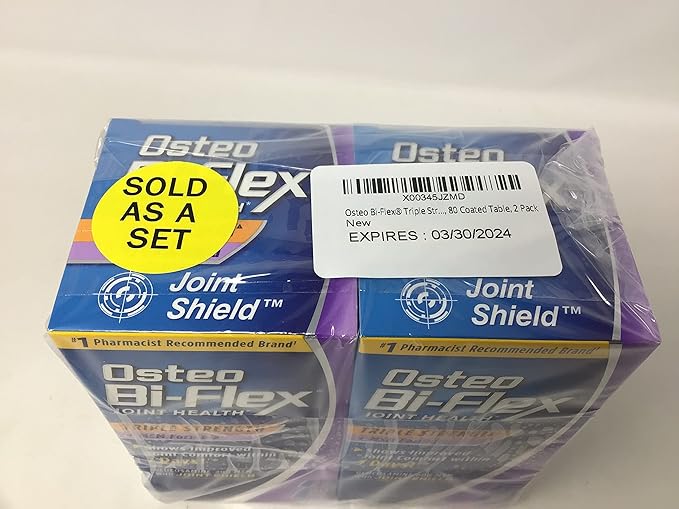 Osteo Bi-Flex® Triple Strength with MSM, 80 Coated 2 Pack