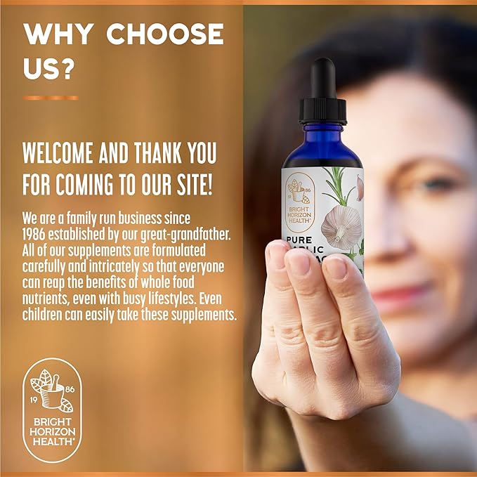 Pure Garlic Extract with Allicin Classic 1 fl