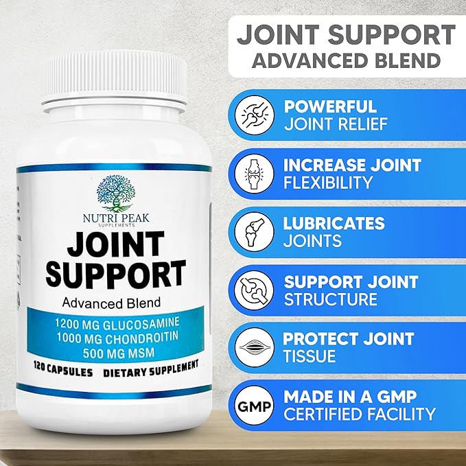 Advanced Joint Support Supplement 120 Capsules, 40 Servings