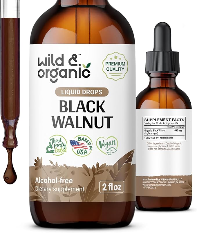 Black Walnut Tincture 2 oz