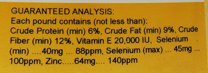 AniMed Vitamin E and Selenium 5 lbs