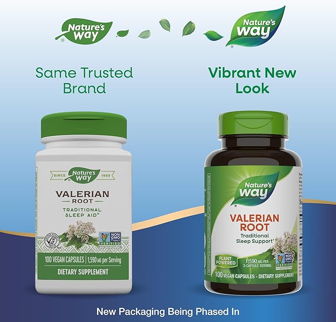 Nature's Way Valerian Root 100 Capsules