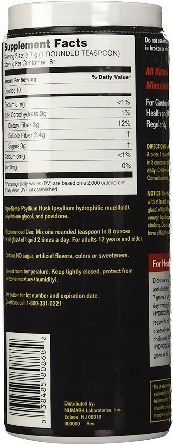 Dietary Fiber Supplement 10.6 Ounce, Dietary