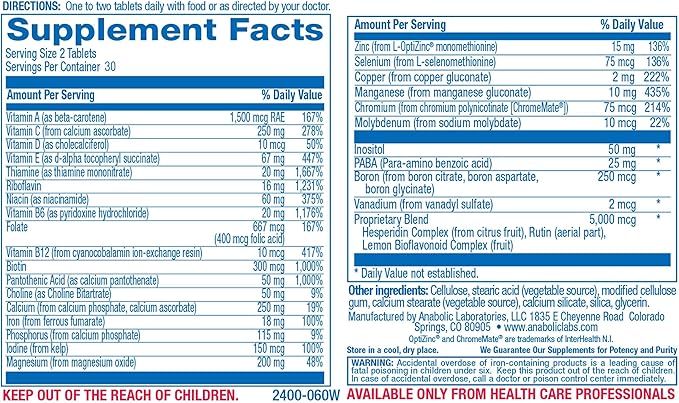 Daily Multivitamin for Men and Women 60 Daily
