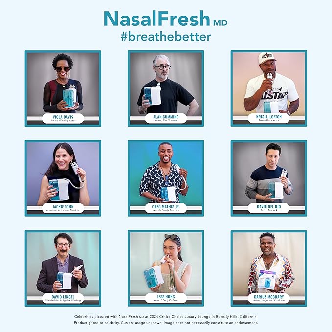 NASALFRESH MD - Dual Powered Nasal -60 Saline 2 Nose