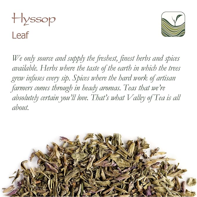 Hysop Leaf Organic Herbal Tea