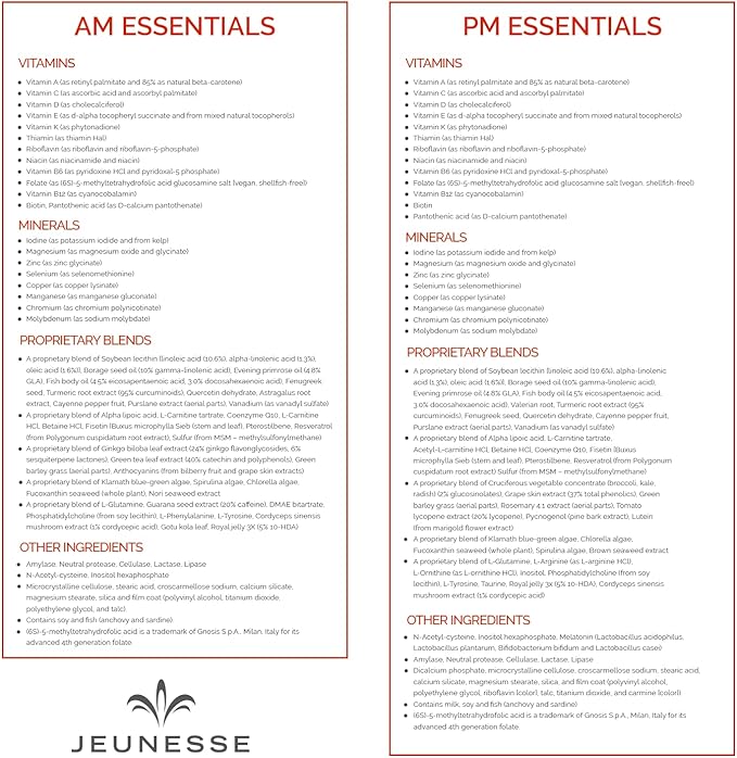 Jeunesse Global AM/PM Essentials