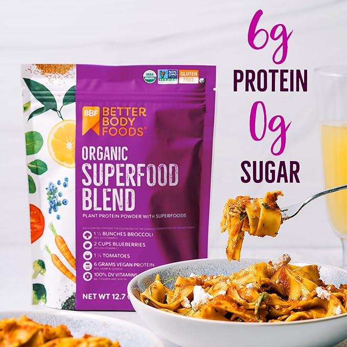 BetterBody Foods Organic Superfood Powder B12 (12.7 (12.7 oz.)