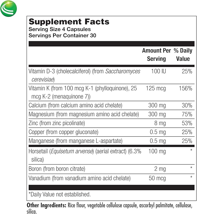 Nutra BioGenesis - Osteogenesis - Calcium, 120 Capsules