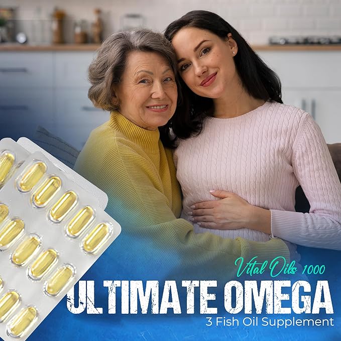 Omega 3 Fish Oil 3, Natural (1 Month