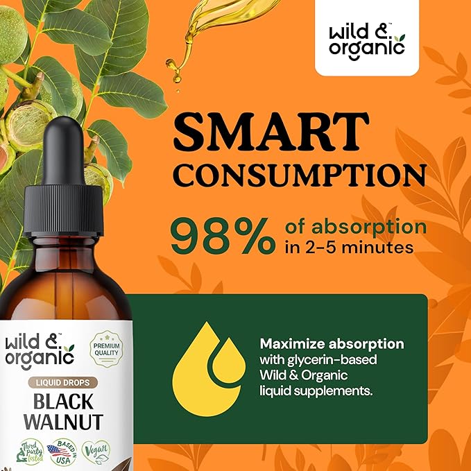 Black Walnut Tincture 2 oz