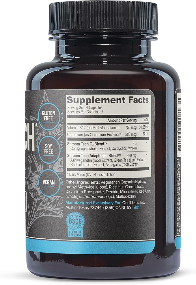 Onnit Shroom Tech SPORT: Clinically Studied (28ct)