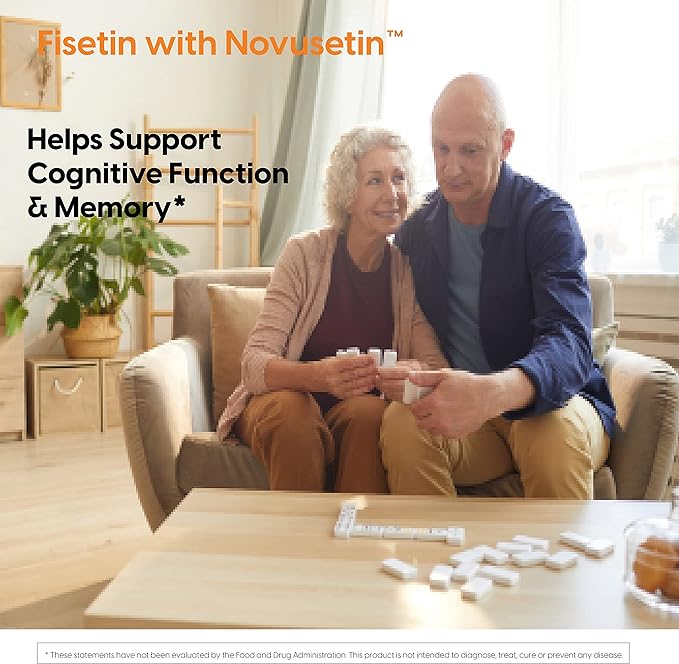 Doctor's Best Fisetin with Novusetin, Non-GMO, 100 mg, 30 count