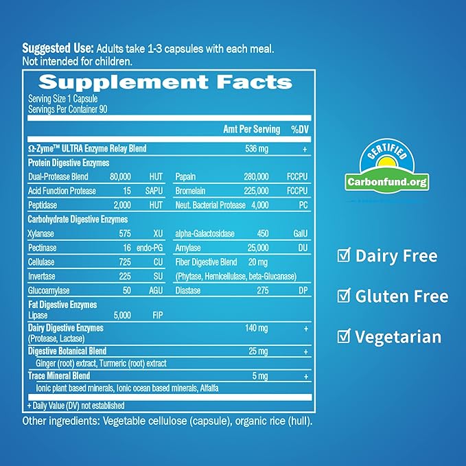 Garden of Life 21 Powerful Digestive 90 Capsules