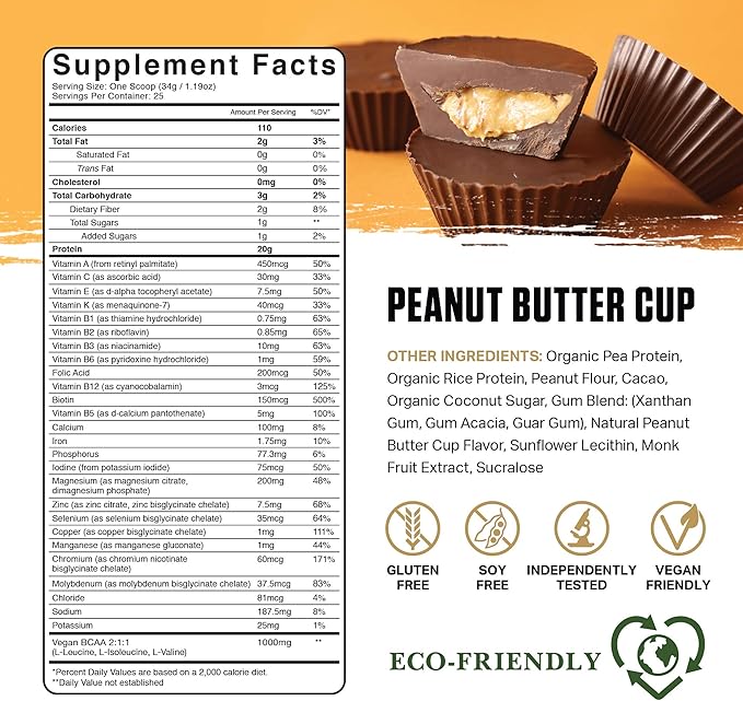 Ambrosia Planta - Premium Organic Plant-Based 25 Servings